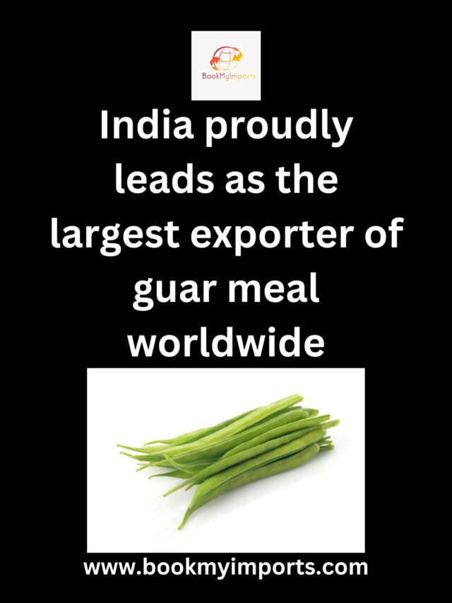 India proudly leads as the largest exporter of guar meal worldwide, generating a remarkable export revenue of $617 million for the fiscal year 2022-23.