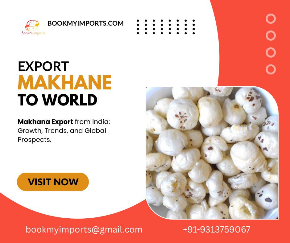 makhane export form India